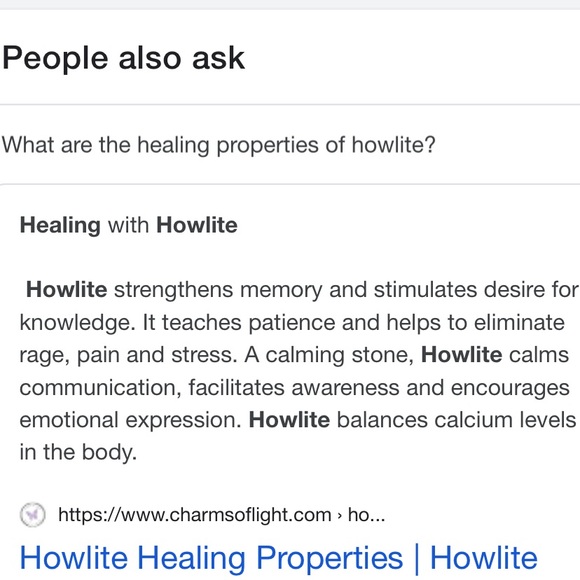 Blue Howlite statement ring - Picture 5 of 6